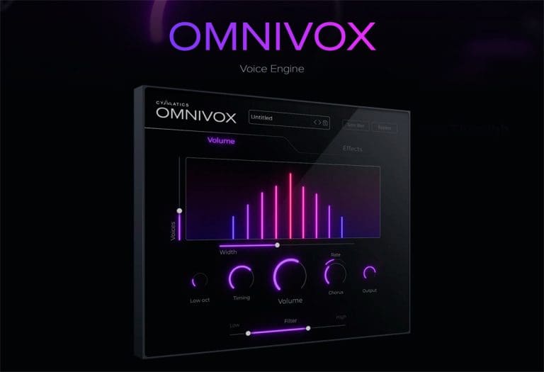 Cymatics Omnivox v.1.0.0 (Mac) including Bonuses